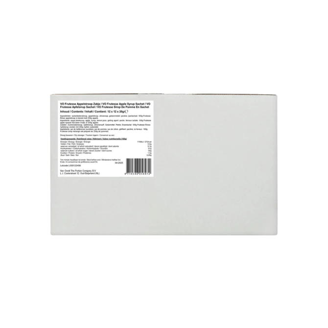 Appelstroop VarieJantjes Frutesse 12x20 gram zakjes