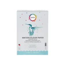 Aquarelblok Qrea A3 20 vel 200gr spiraal