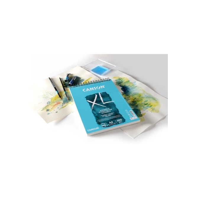 Aquarelpapier Canson XL 20vel 300gr A5 wit