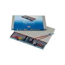 Aquarelpotlood Bruynzeel Design met luxe bewaardoos set à 24 kleuren Aquarelpotlood Bruynzeel Design met luxe bewaardoos set à 24 kleuren