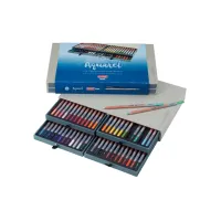 Aquarelpotlood Bruynzeel Design met luxe bewaardoos set à 48 kleuren