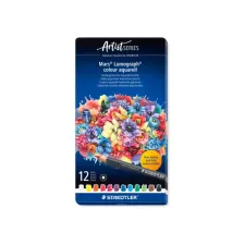 Aquarelpotlood Staedtler Mars Lumograph set à 12 kleuren