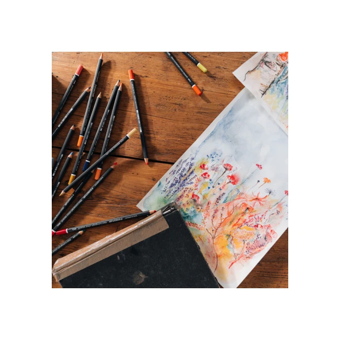 Aquarelpotlood Staedtler Mars Lumograph set à 12 kleuren