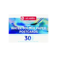 Aquarelverfpapier Talens Art Creation 30 witte vellen 200gr 148x105mm blauw