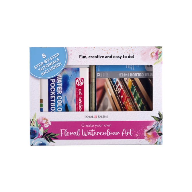 Aquarelverfset Talens Art Creation Floral Watercolour Art assorti