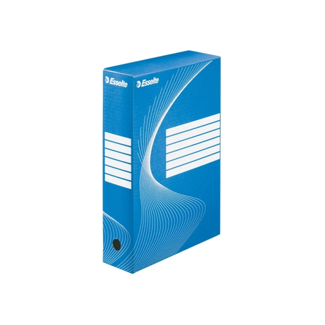 Archiefdoos Esselte Boxycolor 80mm 352x250mm blauw