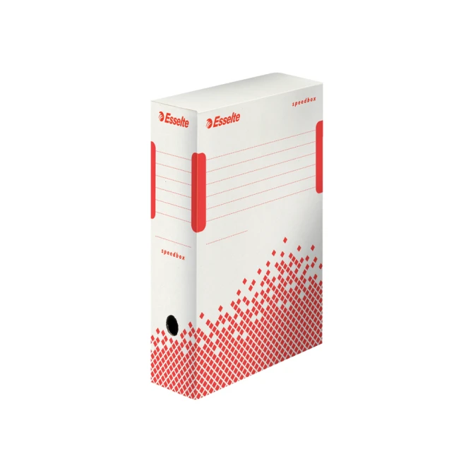 Archiefdoos Esselte Speedbox 100x250x350mm wit