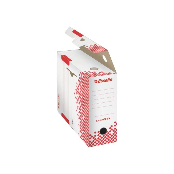 Archiefdoos Esselte Speedbox 100x250x350mm wit