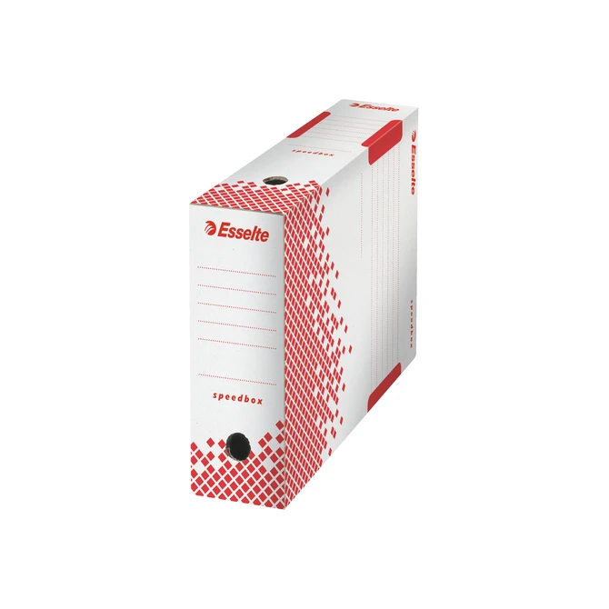 Archiefdoos Esselte Speedbox 100x250x350mm wit