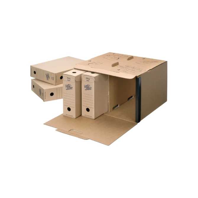 Archiefdoos Loeff Filing Box 3003 folio 345x250x80mm karton
