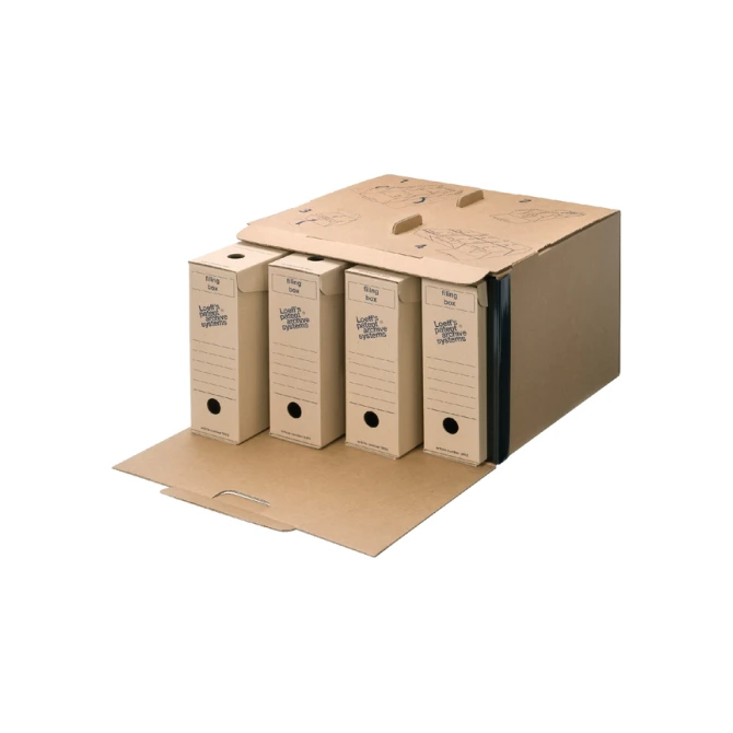 Archiefdoos Loeff Filing Box 3003 folio 345x250x80mm karton