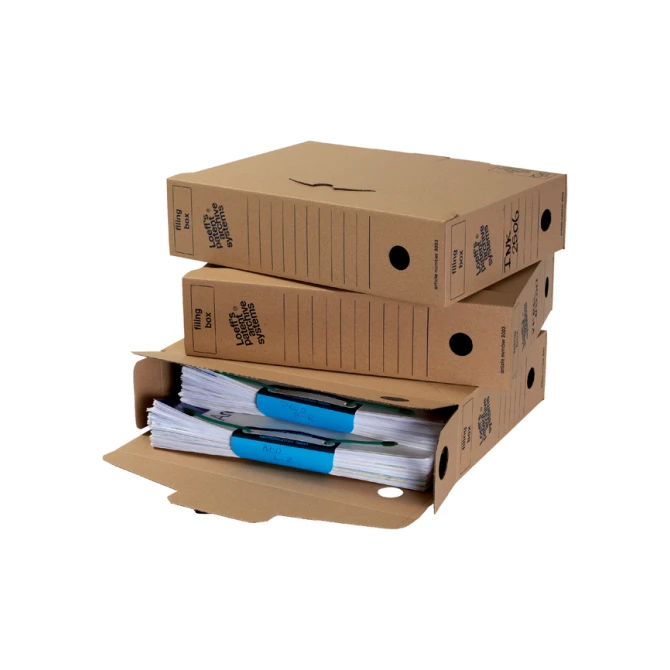 Archiefdoos Loeff Filing Box 3003 folio 345x250x80mm karton