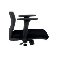 Armlegger Euroseats Evora verstelbaar zwart set van 2 stuks
