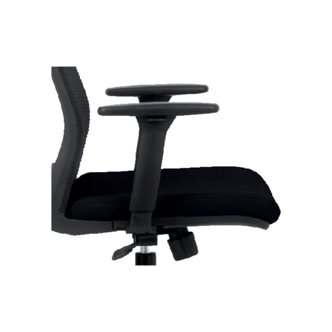 Armlegger Euroseats Evora verstelbaar zwart set van 2 stuks