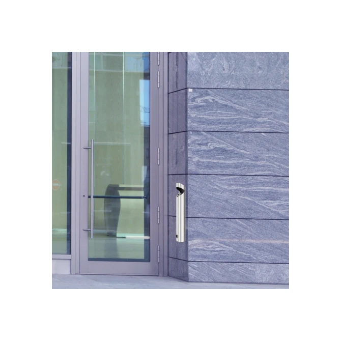 Asbak BRASQ wand AT200 RVS