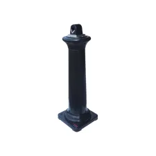 Asbak Rubbermaid Groundskeeper Tuscan vrijstaand zwart