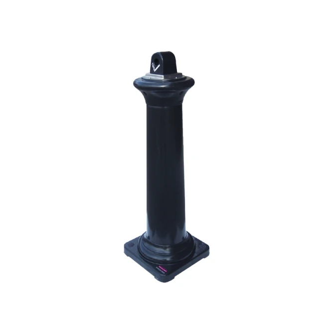 Asbak Rubbermaid Groundskeeper Tuscan vrijstaand zwart