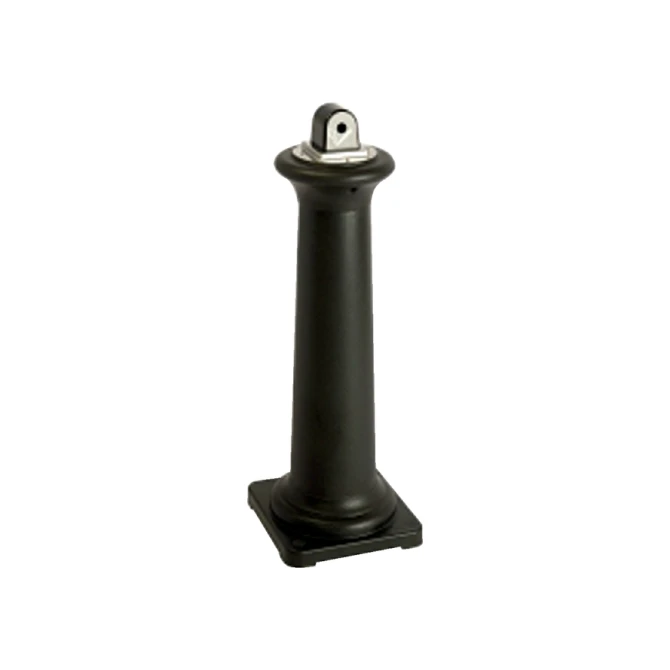 Asbak Rubbermaid Groundskeeper Tuscan vrijstaand zwart