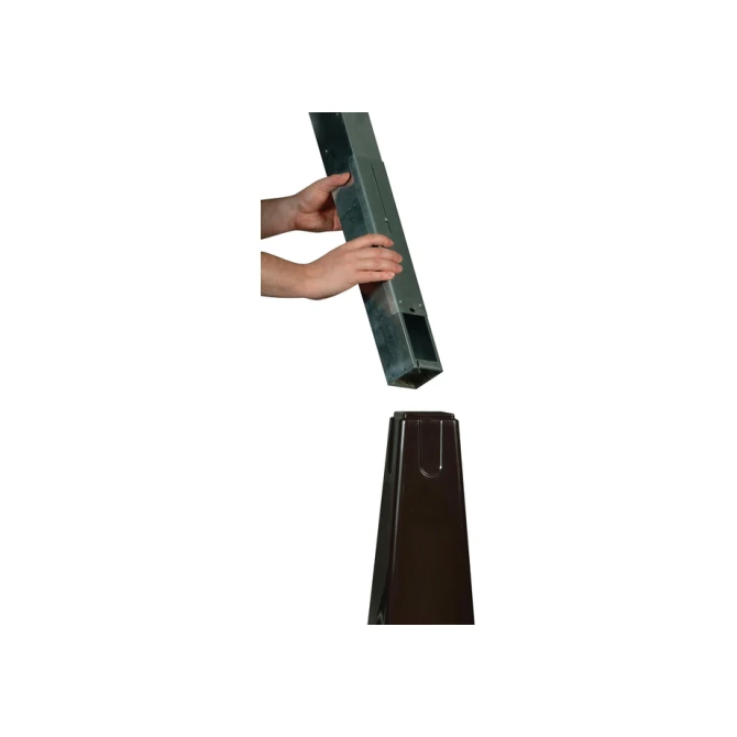 Asbak Rubbermaid Groundskeeper vrijstaand zwart