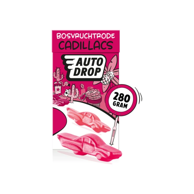 Autodrop rode Cadillacs pak 280gr Autodrop rode Cadillacs pak 280gr