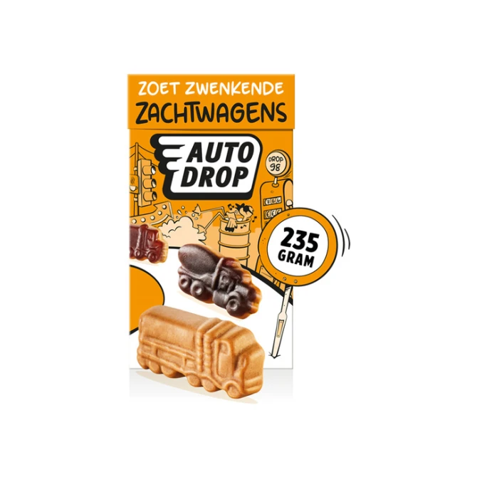 Autodrop zachte wagens pak 235gr