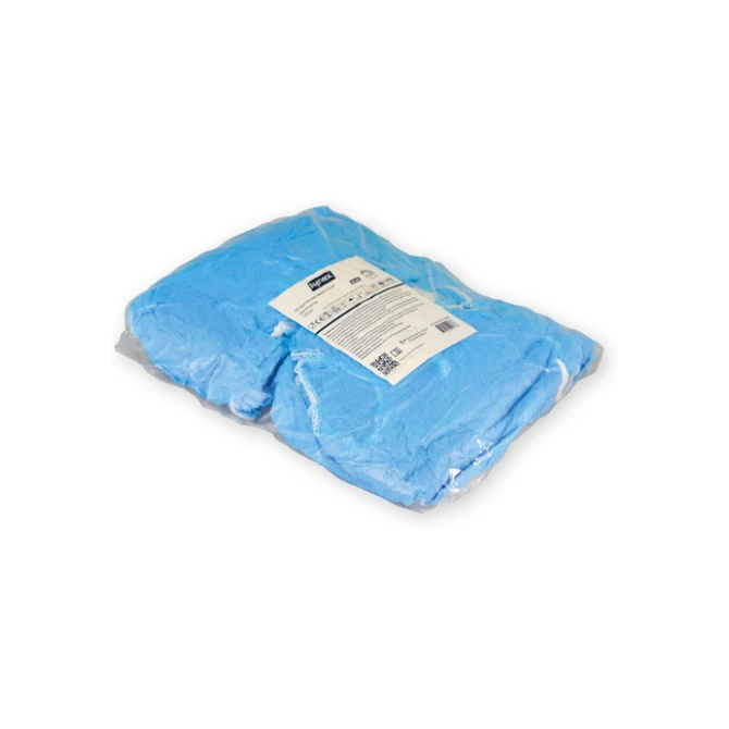 Baardnet Hynex non-woven blauw pp 100 stuks