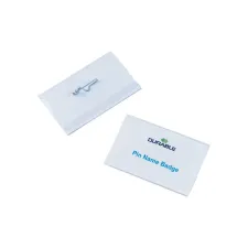 Badge Durable 8004 met speld 54x90mm Badge Durable 8004 met speld 54x90mm