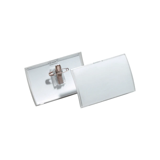 Badge Durable 8211 Click Fold met combiklem 40x75mm