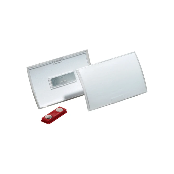 Badge Durable 8212 Click Fold met magneet 40x75mm