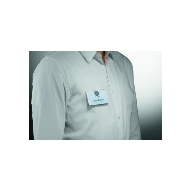 Badge Durable 8244 vlak met magneet 54x90mm place and hold 25 stuks
