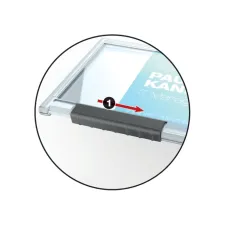 Badge Durable 8922 Pushbox mono 10 stuks Badge Durable 8922 Pushbox mono 10 stuks