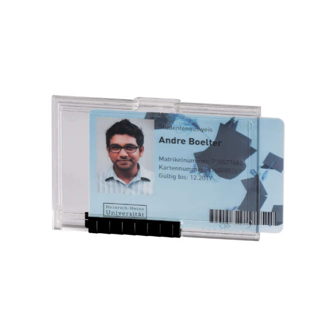 Badge Durable 8922 Pushbox mono 10 stuks