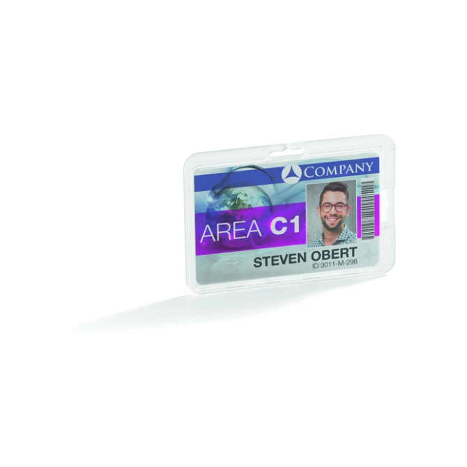 Badge Durable permanent voor 1 kaart 10 stuks