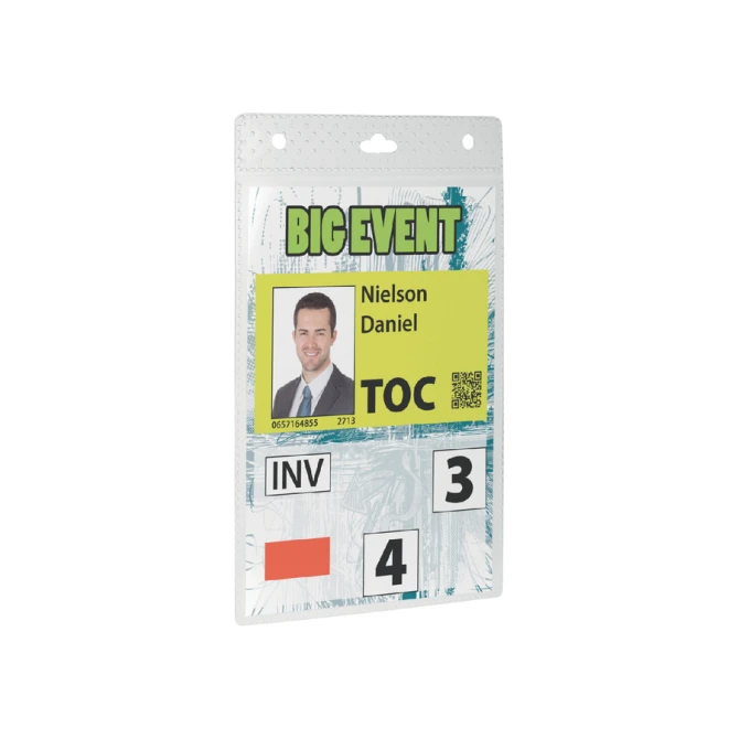 Badge Durable voor evenementen A6 zonder koord 20 stuks