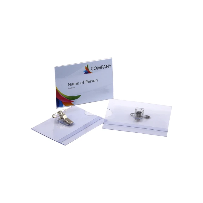 Badge Europel met clip en speld 90x60mm