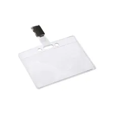 Badge Europel met strip en clip 90x60mm Badge Europel met strip en clip 90x60mm