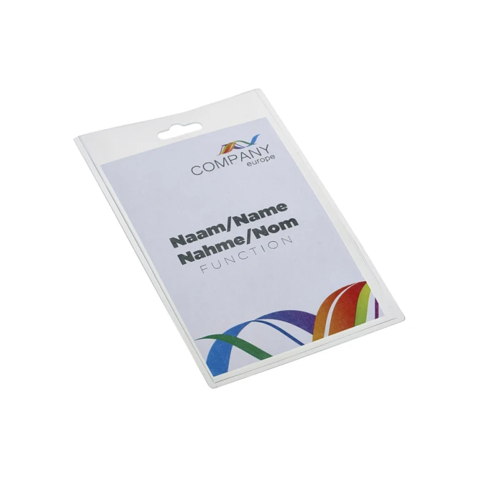 Badge - pashouder Europel gesloten 60x90mm