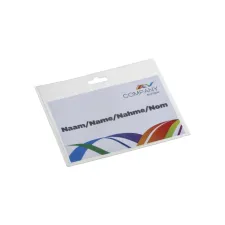 Badge - pashouder Europel gesloten 90x60mm Badge - pashouder Europel gesloten 90x60mm