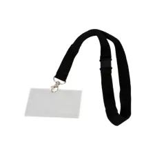Badge - pashouder Europel met koord 90x60mm Badge - pashouder Europel met koord 90x60mm