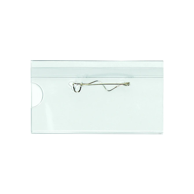 Badge Quantore met speld 40x75mm