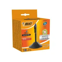 Baliebalpen Bic met ketting medium zwart