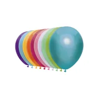 Ballon Haza uni 30cm 50 stuks metallic assorti