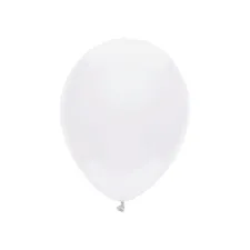 Ballonnen uni wit Ø30cm