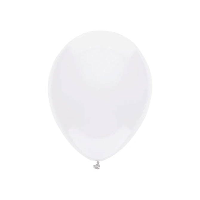 Ballonnen uni wit Ø30cm
