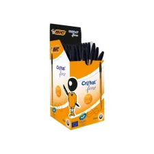 Balpen Bic Cristal fijn zwart