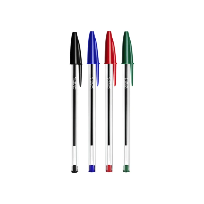 Balpen Bic Cristal medium groen