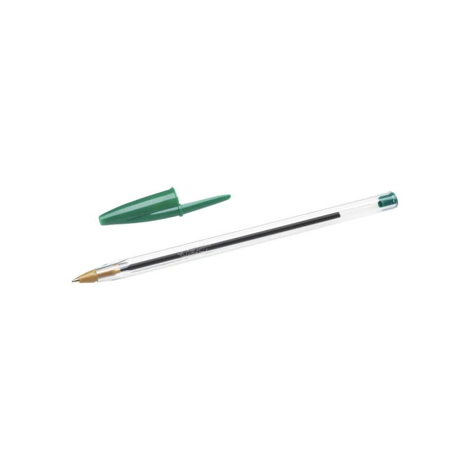 Balpen Bic Cristal medium groen