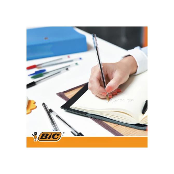 Balpen Bic Cristal medium groen