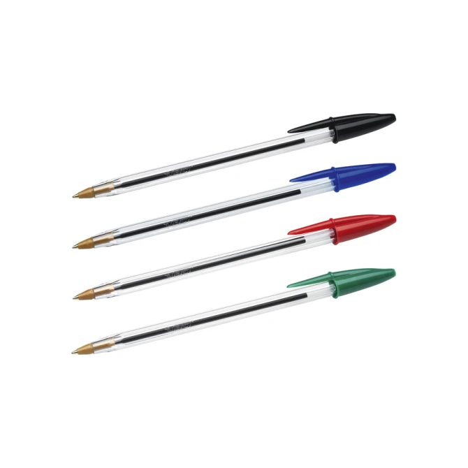 Balpen Bic Cristal medium rood