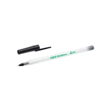 Balpen Bic Ecolutions round stic medium zwart
